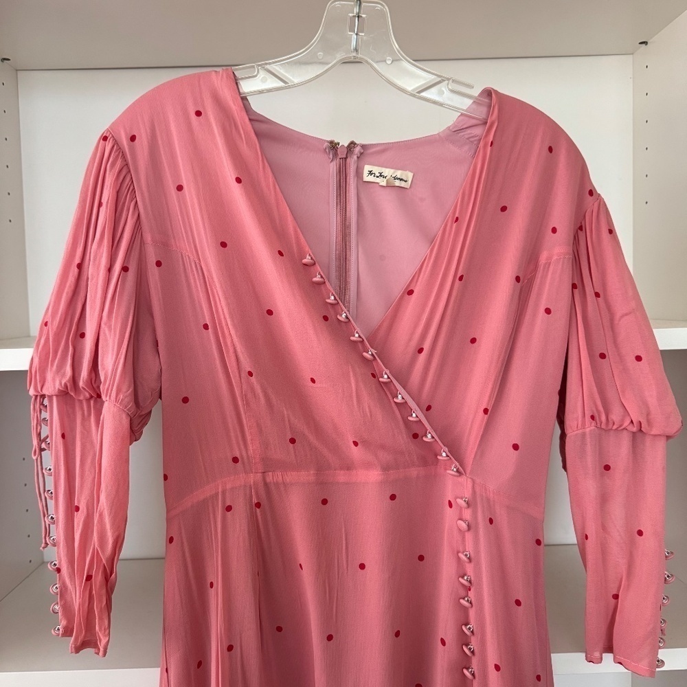 FOR LOVE AND LEMONS Rosie Button Mini Dress - Picture 7 of 9